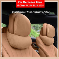 Car Seat Headrest Adjustment Neck Protective Pad Pillow For Mercedes Benz E Class W214 E260 E300 2024 2025 Interior Accessories