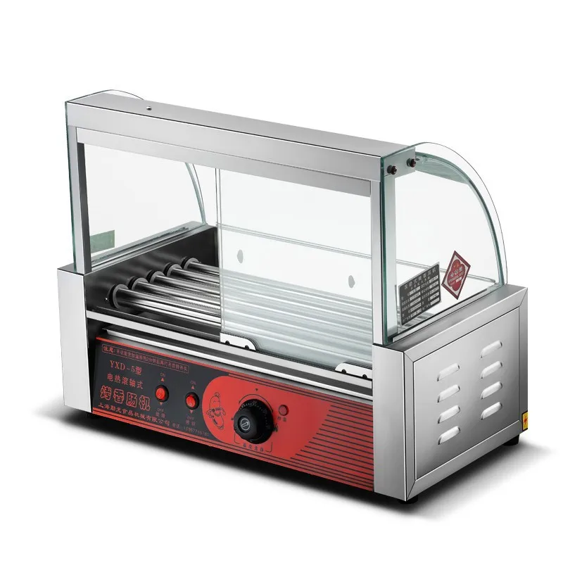 

Sausage grilling machine, small, fully automatic, sausage grilling, stall