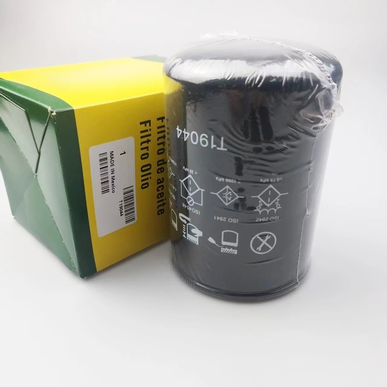 Reemplace el filtro de combustible del filtro de aceite del motor T19044 se adapta al tractor John Deere 1030 1130 1630 combina 1032 1042 1052