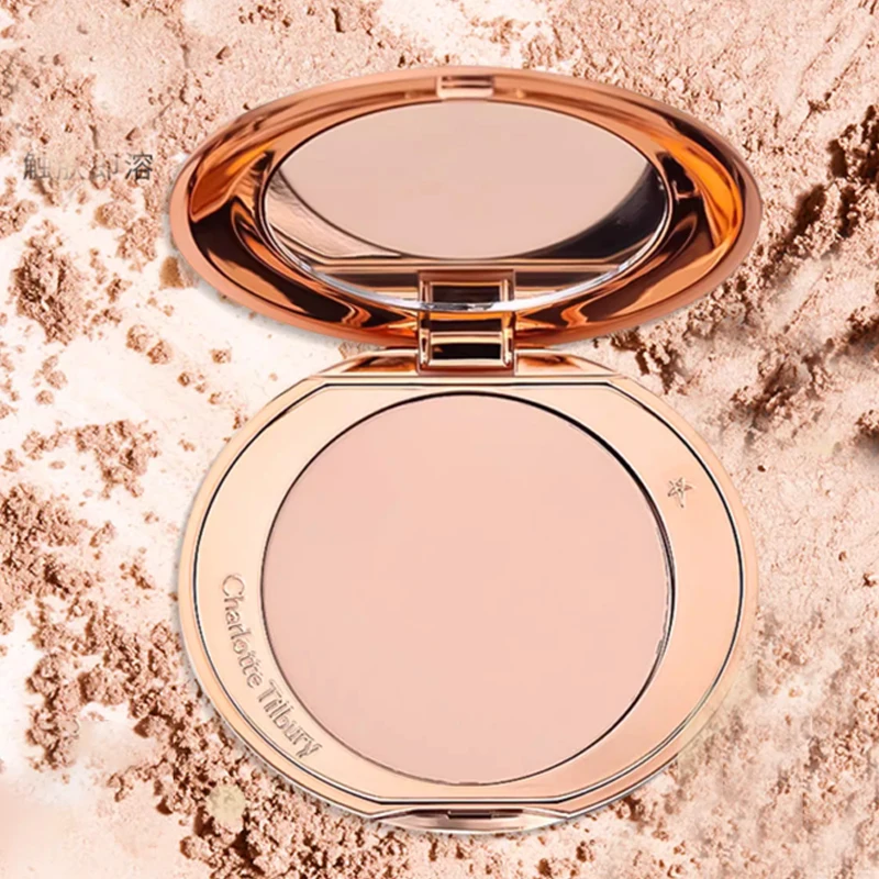C/T Poederinstelling Touch-up Make-up Verhelderende huidskleur Oliecontrole Verbeter een stralende teint Lippenstift Verfijn de lipvorm