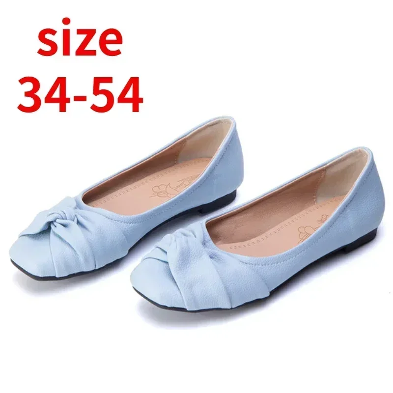 Plus Size 54 52 50 48 45 43 New Fashion Leisure Round Toe Flat Princess Shoes Comfort Soft Bottom Mary Janes 2024 Men\'s Pumps