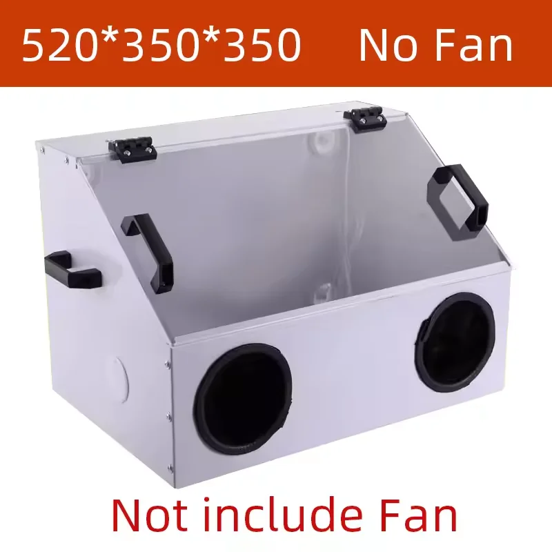 220V Slijpstofbox Metalen Structuur Stofbox Ventilatieventilator Stofafzuigbox voor Ambachtelijke Werkzaamheden Schuren Polijsten