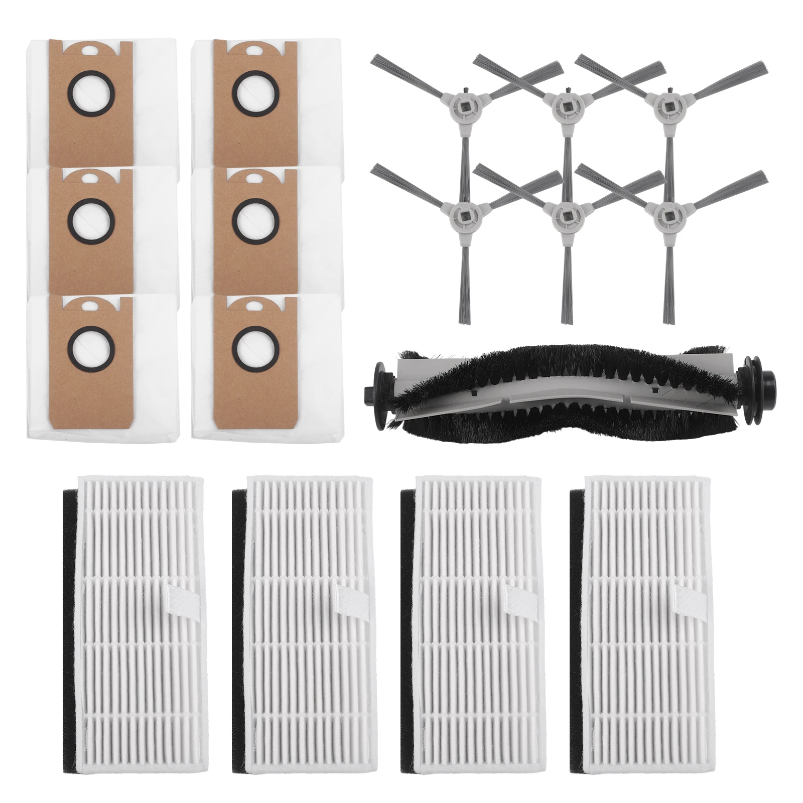For Eclipse for Pro Main Brush Kit Robot Vacuum Parts Home Cleaning Compatible With Multiple Models Efficient Dust for capture