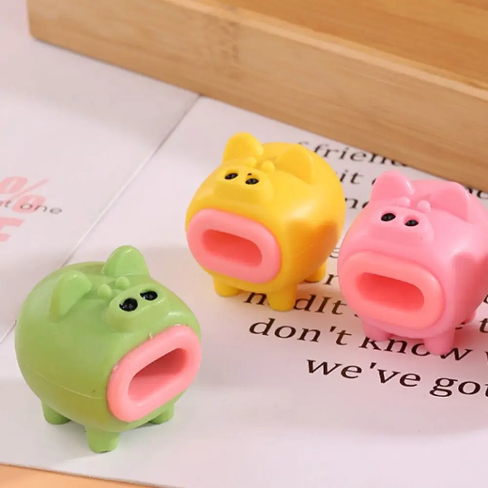 Tortoise Squeeze Toy  Soft Stretch Squeezing Cartoon Cute Kawaii Mini Pig Squeeze Toy