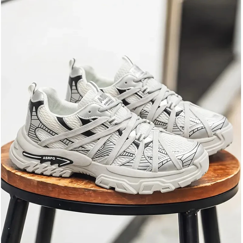 

New Summer Men's Summer Hot Products Breathable Soft Bottom Lightweight Sports and Leisure Large Size Trendy Shoes