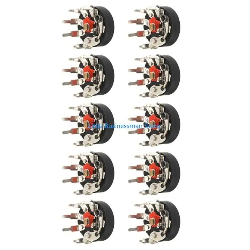 RV12MM Carbon Film Volumes Potentiometer für Haushaltsgeräte-Reparaturteile M76A – Detail 4