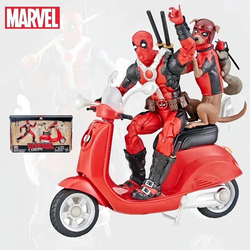 

Фигурка Marvel Legends Ultimate Deadpool, автомобиль, мертвый бассейн с корпусом, скутер, диванный мотоцикл, детский рождественский сюрприз, подарочная игрушка