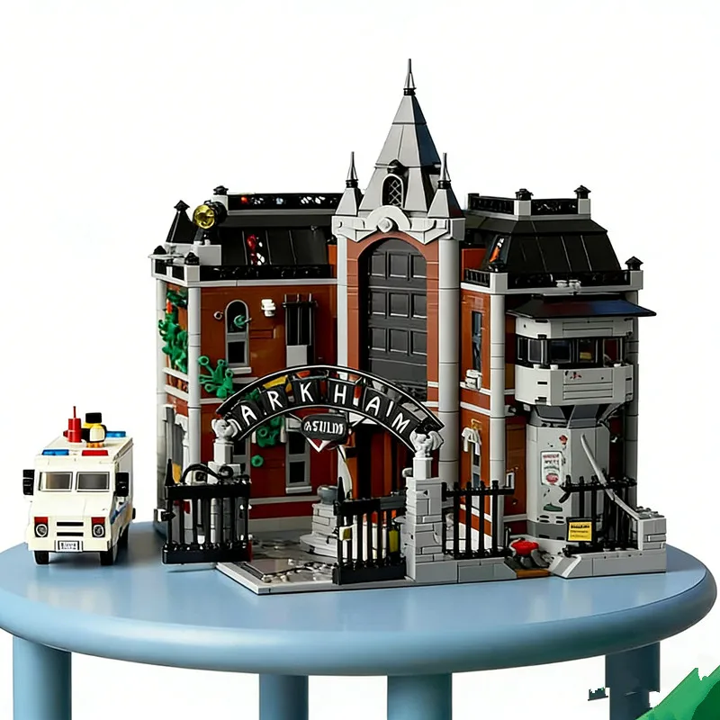 2953ピース モジュール式アーカムモデル - 病院ビルディングブロックセット、高度なDIYクリエイティブ玩具＆ギフト