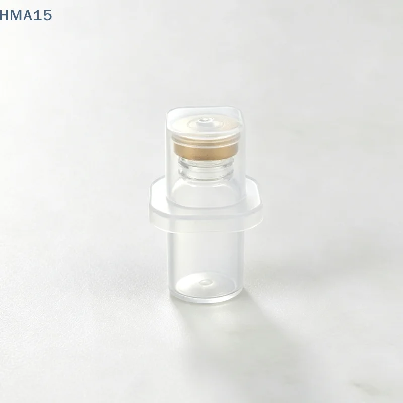 【YA】Durable Clear Plastic Sealed Storage Vials Leak Proof Lids Assorted Sizes For Lab Cosmetic Storage