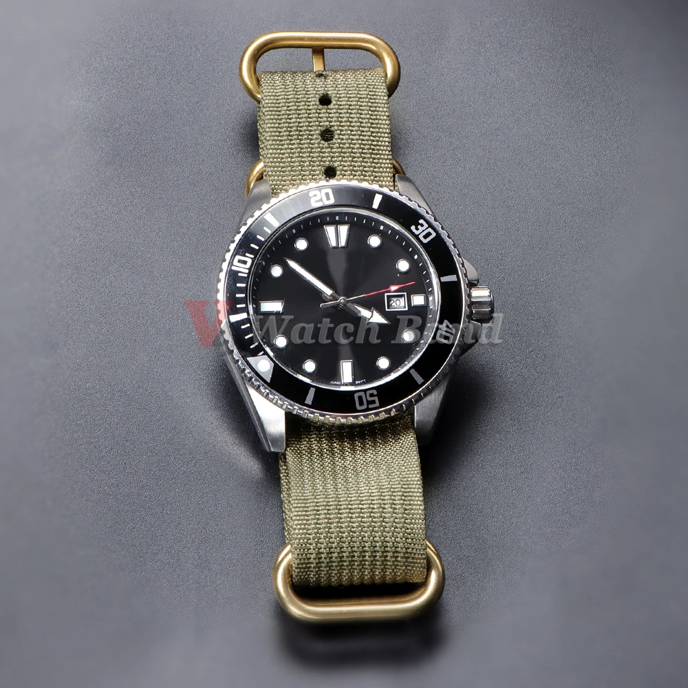 الذهب مشبك حزام النايلون 18/20/22/24 مللي متر ل تيودور ل أوميغا حزام (استيك) ساعة العسكرية الرياضة حزام دائم قماش النسيج الفرقة ل Seiko