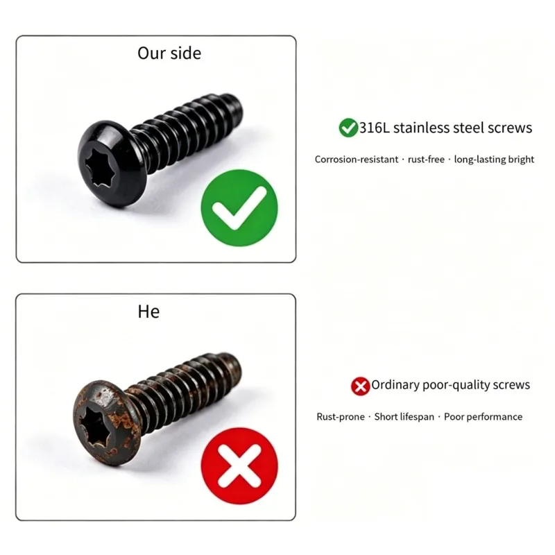 Self-Tapping Screws In 316 Stainless Steel For Bombardier For Bombardier Sea-Doo F3 Spyder Can-Am