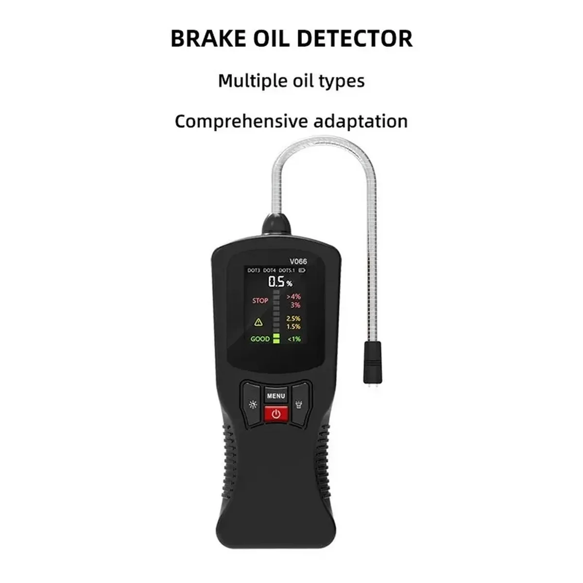 Brake Oil Detection Instrument Diagnosis of Automotive Brake Fluid Moisture Content Tester Brake Digital Display