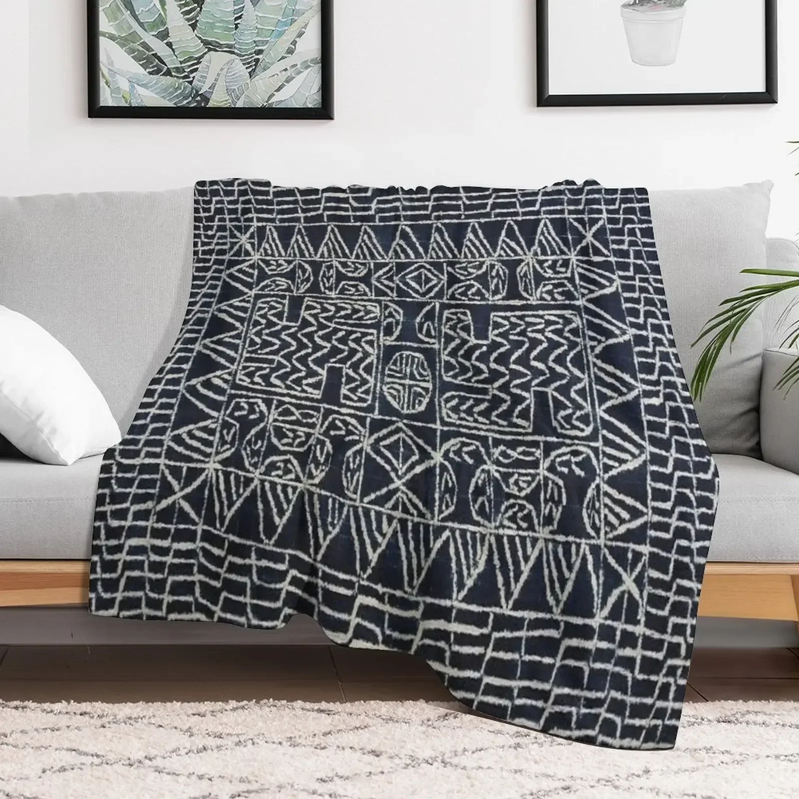 

Ndop Africa design Throw Blanket Loose For Decorative Sofa Flannel Extra Large Throw Blankets Giant Sofa Plaid Blankets