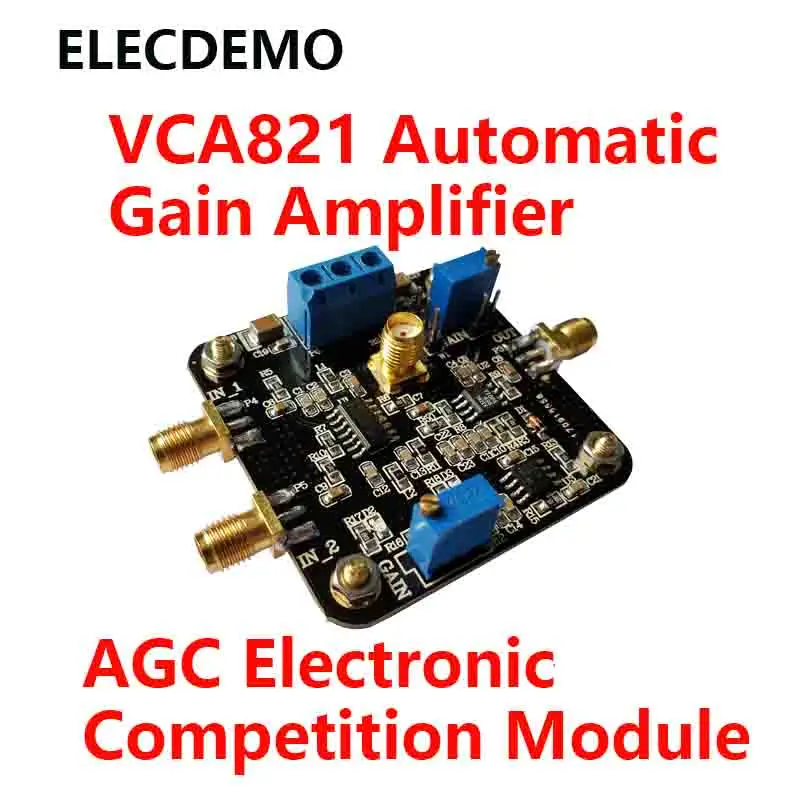 

VCA821 Module Voltage Control Gain Amplifier AGC Electronic Race Module Authentic Guarantee 350M Bandwidth