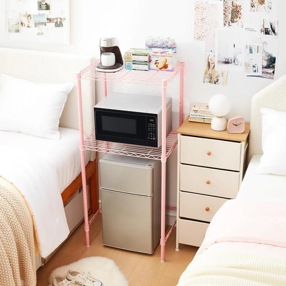 رف صغير وردي قابل للتعديل مع سوبريما ®   تكنولوجيا لحلول التخزين الأمثل