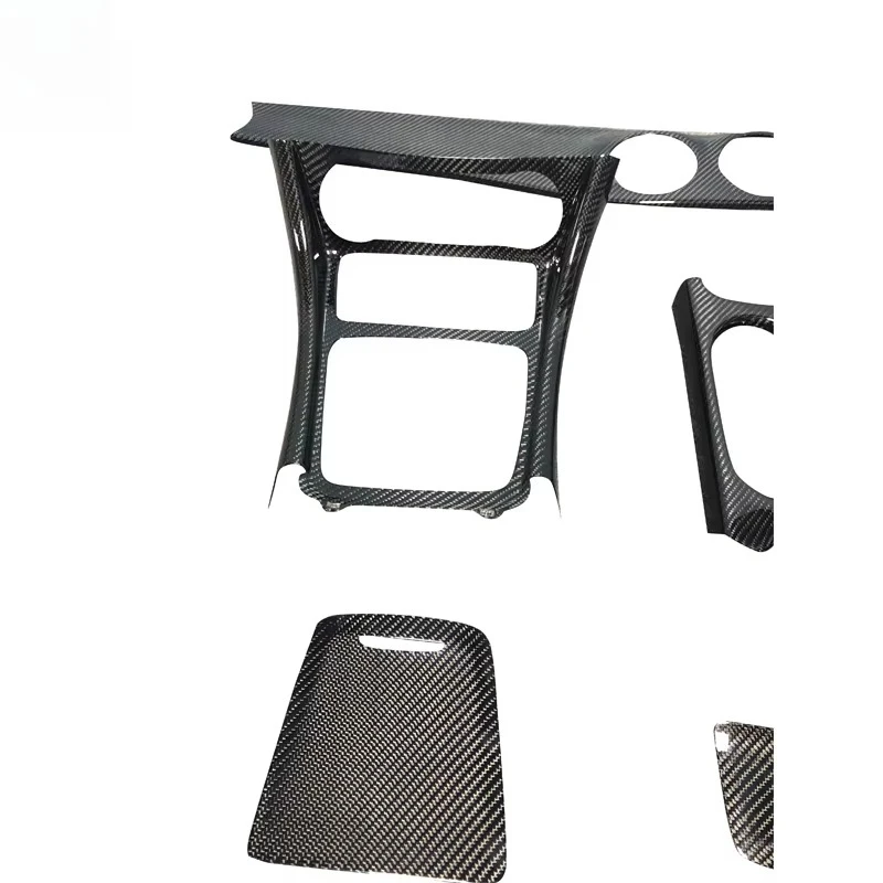 

Комплекты высококачественных накладок из углеродного волокна для A45 CLA45 GLA45 W176 W117 X156, внутренняя панель кондиционера, автомобильная правая передача