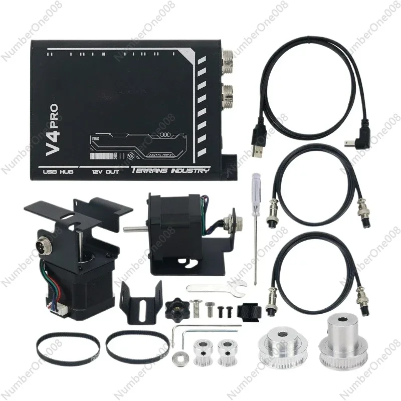 

V4 EQ3D Lite Onstep EQ3D Экваториальное крепление Комплект V4 Двухосный астрономический аксессуар для отслеживания