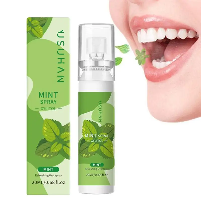 20ml Bad Breath Mouth Spray Oral Care Health Spray for Dry Mouth Mouth Spray Oral Care for Breath Freshening for Outdoor Travel