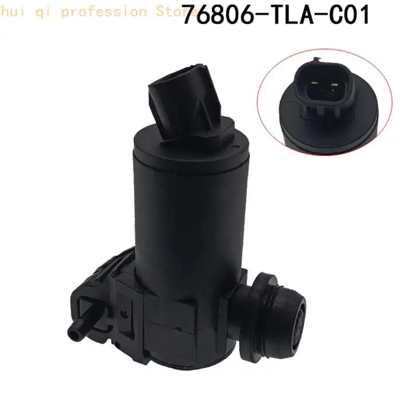 Scheibenwaschpumpe, 76806-TLA-C01 2-polige Motoreinheit für Reparaturservice H8WE – Detail 3