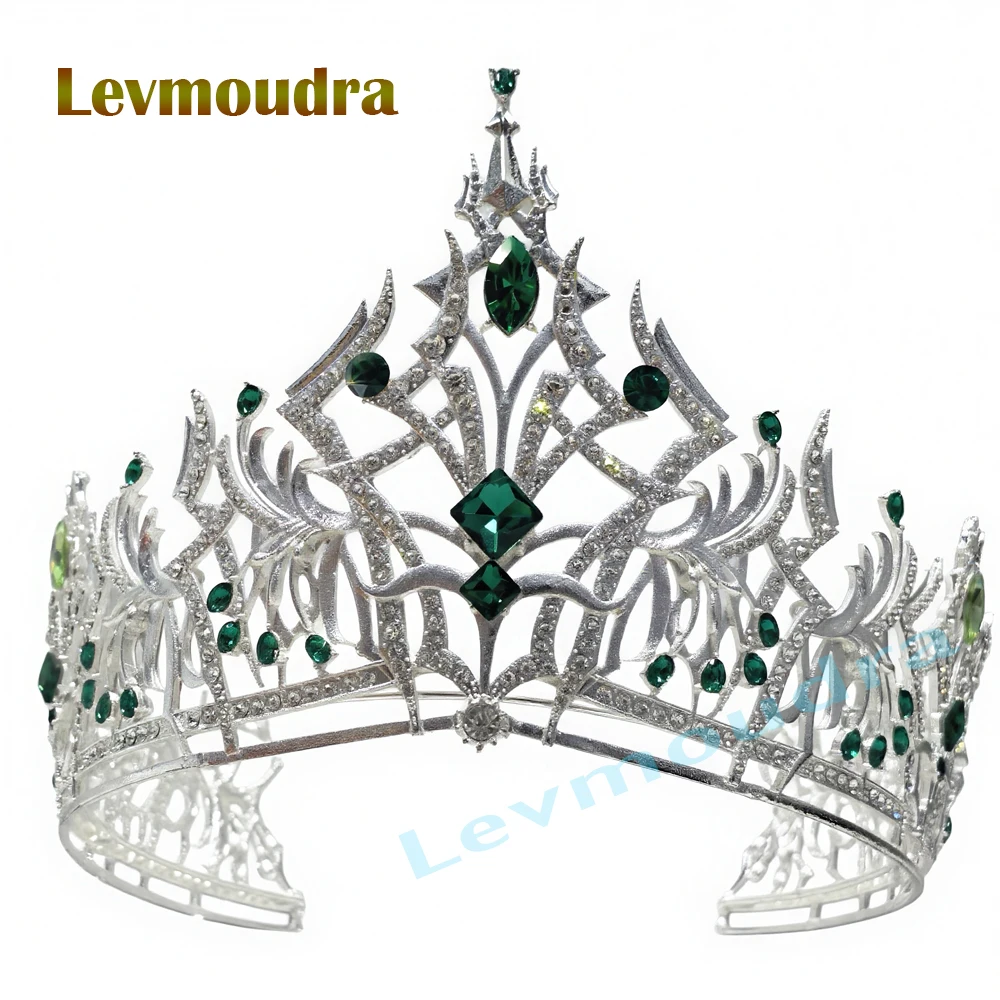 

Levmoudra Tiaras and Crowns for Women Crystal Princess Tiaras Rhinestone Queen Wedding Bridal Prom Pageant Crowns Party