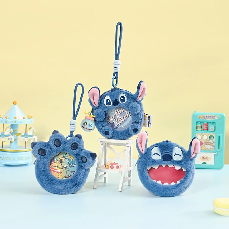 Disney Potdemiel Lilo & Stitch Plush Keychain Cute Stuffed Doll Pendant Plushies Stuffed Toys Boys Girls Birthday Christmas Gift