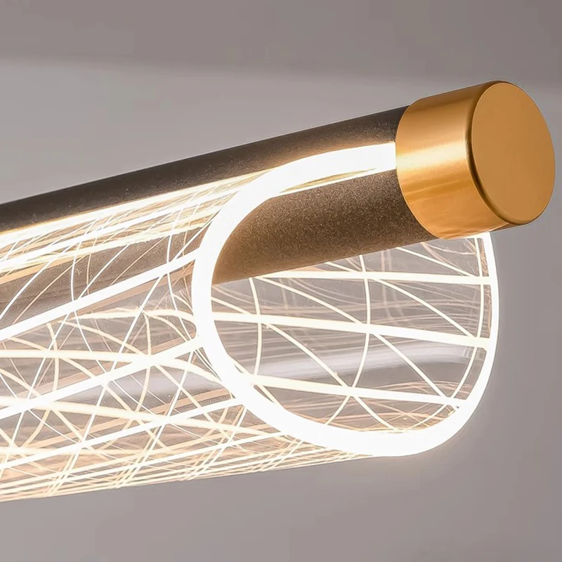 Modern LED Chandeliers para Home Decor, Luzes penduradas, Sala de estar, Sala de jantar, Iluminação interior