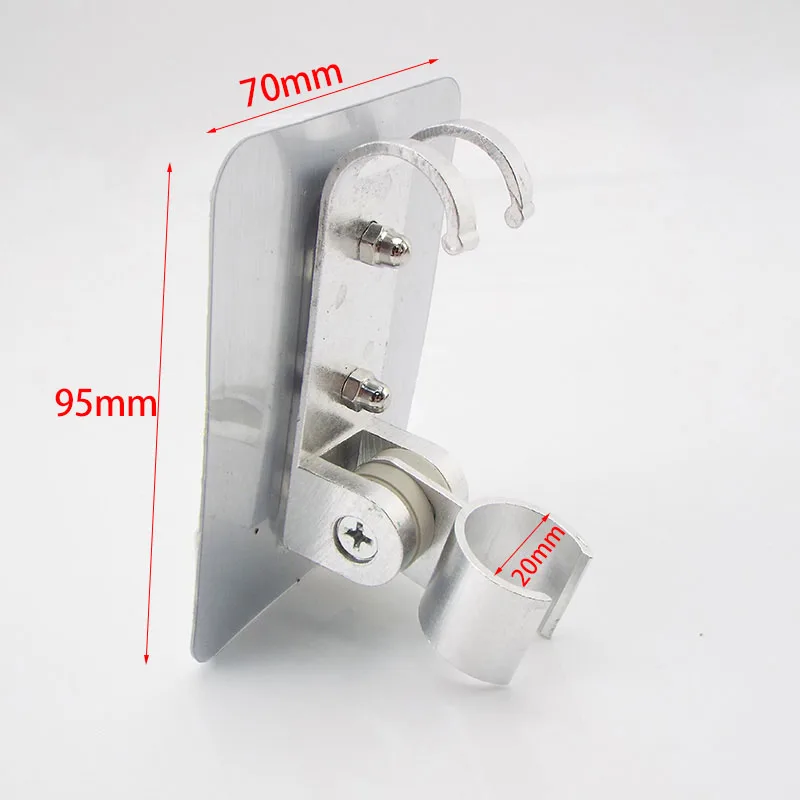 Adjustable bathroom Shower Head holder stand support wall mounted Handheld brackets Drill-free Showerhead Rack Punch-free