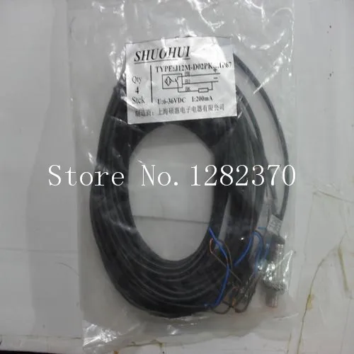 

[SA] Новый оригинальный датчик приближения SHUOHUI Hui-seok J12M-D02PK IP67, специальная распродажа, в наличии — 10 шт./лот