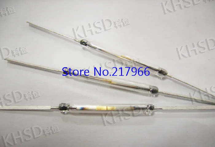 10PCS ,Normally open reed : JAG-2 glass white glass diameter 3MM length 38MM, Free Shipping