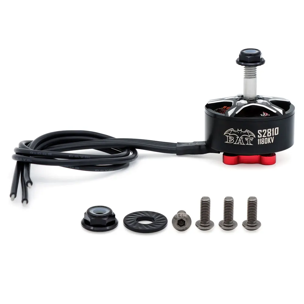 Surpass Hobby-Motor sin escobillas, eje de aleación Compatible con hélice de 5-6 pulgadas para Dron de carreras RC FPV, Bat S2810, 2810, 980KV, 1180KV, 4-6S