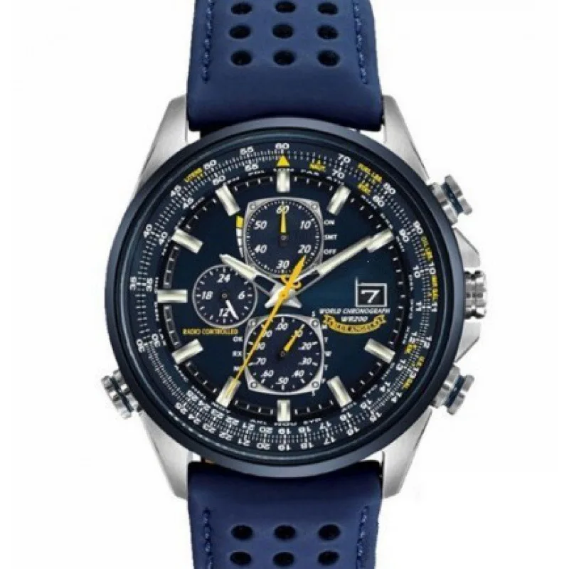 Blue Men's Watch Fashion Belt Quartz Watch Hot Sale at Watch Men's Watch