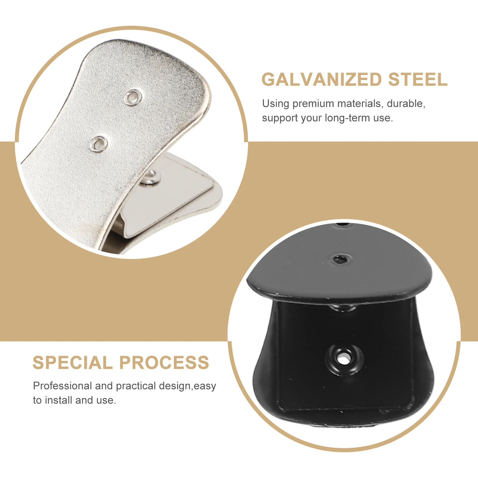 

4Pcs Erhu Mute Compact Wear-Resistant Minimalist Portable Practice Silencers Clips Durable Erhu Tools for Silent Playing