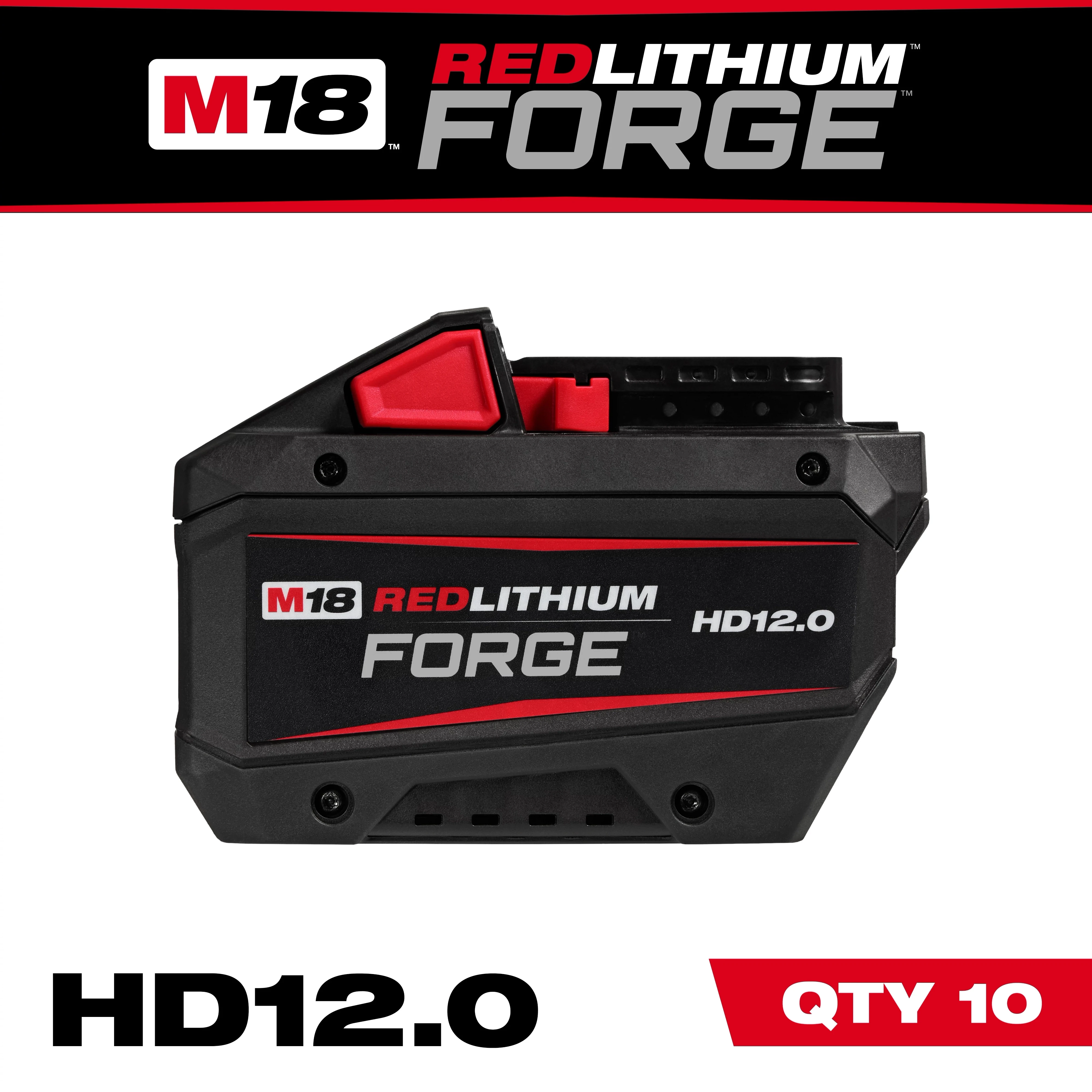 

M18 ™ РЕДЛИТИУМ ™ FORGE ™ Сменная батарея HD12.0, совместимая с высококачественными аккумуляторными электроинструментами Milwaukee 12000Ah