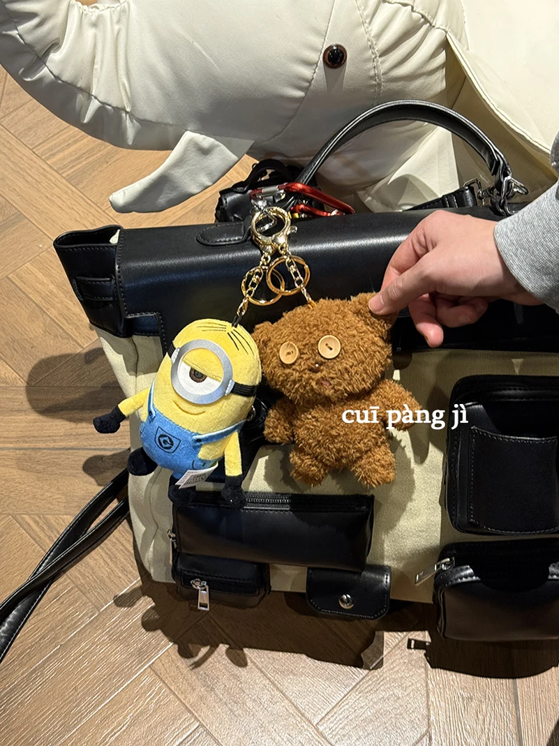 Kawaii تيم التوابع محشوة أفخم قلادة لعبة الكرتون أنيمي لطيف وسادة الاطفال هدية عيد ميلاد متعة دمية رفيق المفاتيح