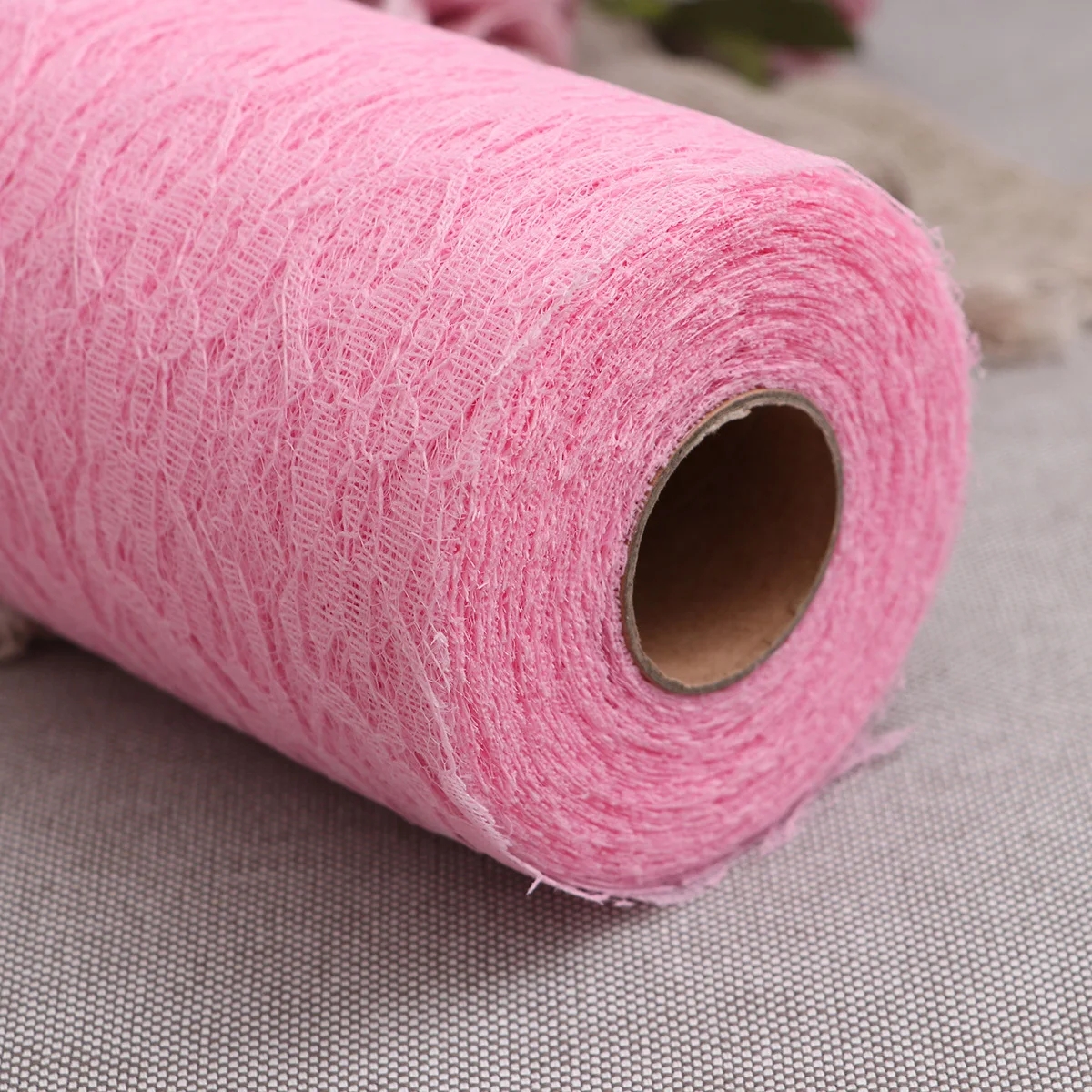 

Lace Ribbon Pink Lace Fabric Length 22m Width 15cm for DIY Decorating Designing Crafts Gift Wrapping Sewing Scrapbooking Wedding