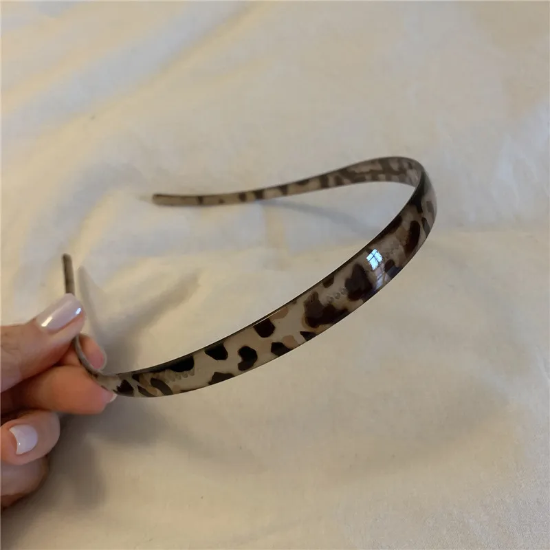 1 Stück ergonomisches Stirnband in Schildpatt-Optik, kein Ohrenschmerz, bessere Kopfhautpassform, trendiges Haar-Accessoire, ideal für den ganztägigen Gebrauch – Detail 7