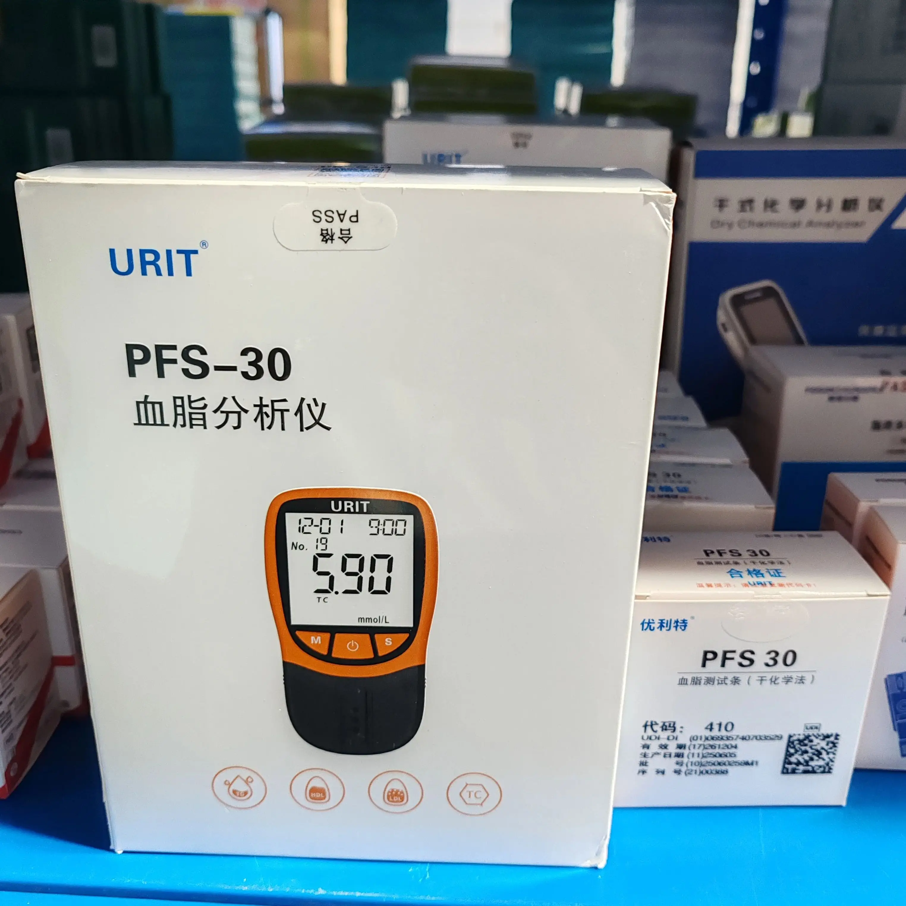 

UAIT PFS-30 5in1 Bluetooth Meter 20pcs