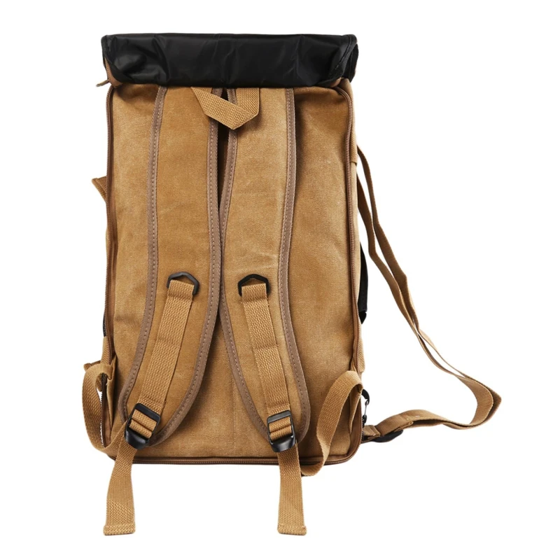 ﻿Travel Bags Korean Version New Canva Backpack Men\'s Fashionable Large Capacity Trendy Single Shoulder Crossbody Bag Portable