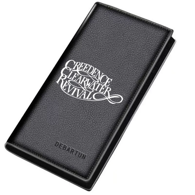 Band ,classic ,music Men's Long Wallets Business Stylish Printing Design Casual Use Christmas Valentine's Father's Day Gift