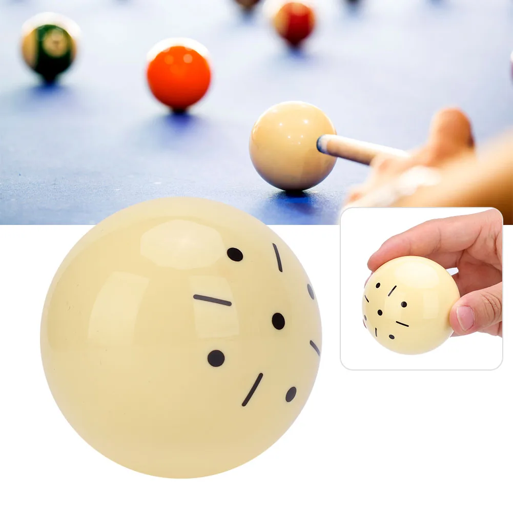 

Billiards Crystal billiards Standard Large Cue Ball Snooker Practice Training Billiard Pool Ball Billiard Training Ball