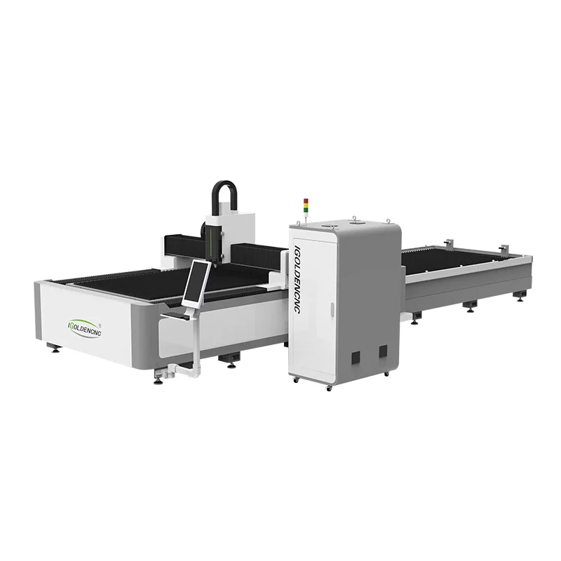 Table Fiber Exchange Laser Cutter Enclosed Price 3000 Watt 20Mm Metal Sheet Laser Cutting Machine For Carbon Steel