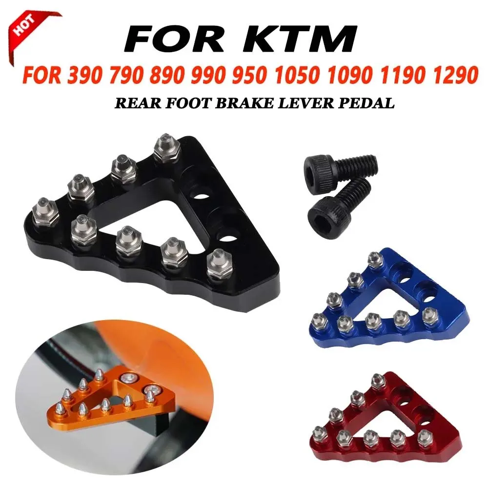 

For KTM 390 790 890 990 950 1050 1090 1190 1290 Super Adventure R S T 690 Enduro SMC Motorcycle Rear Brake Pedal Step Tip Plate