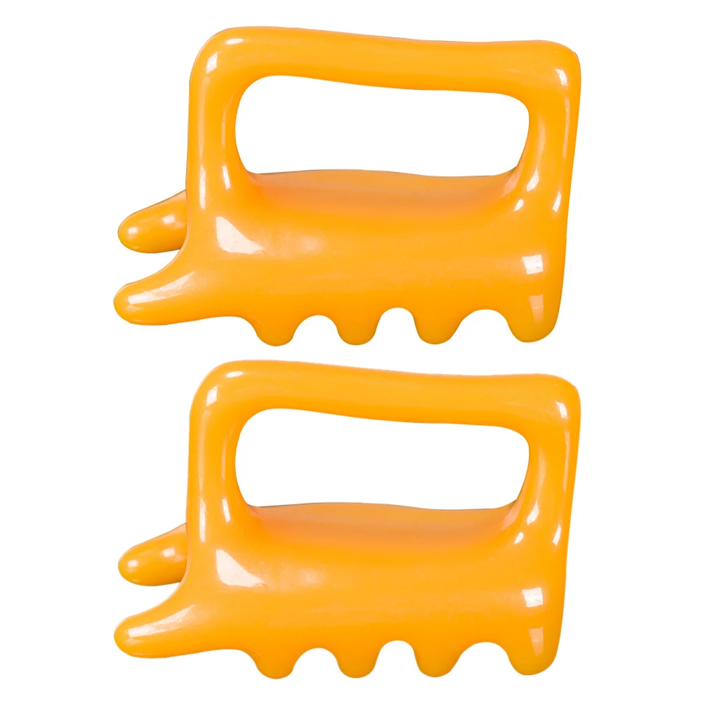 

2 шт., массажные инструменты из янтарной смолы с пчелиным воском для спины, плеч, шеи, тела, фасции, ручные массажеры, способствующие кровообращение, расслабление напряжения