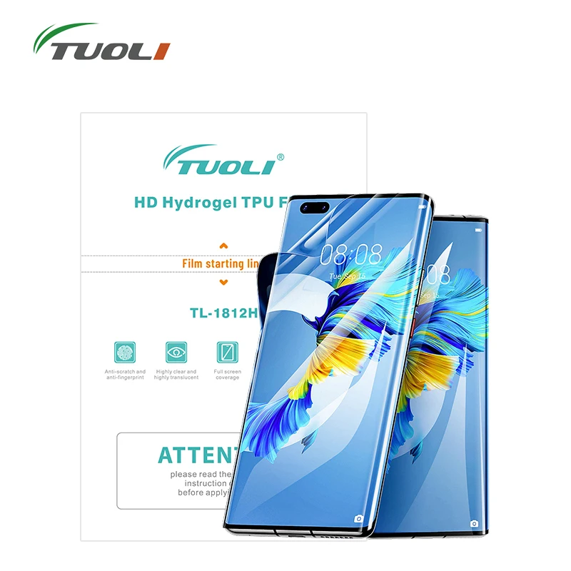 

50Pcs TUOLI Mobile Phone Protector Film TL-1812H Hydrogel for TL-168 TL-568MAX TL-518A TL-518B TL-168P Cutting Machine Plotter