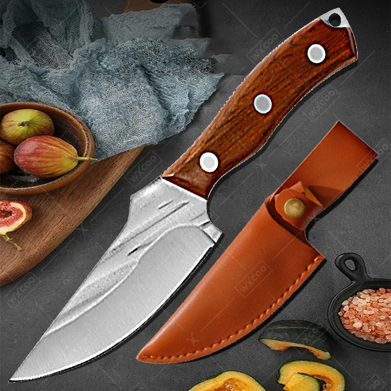 

Kitchen Chef Professional Multi-function Knives Stainless Steel Boning Cleaver Sharp Household Fruit Knife Meat Fish Cutting
