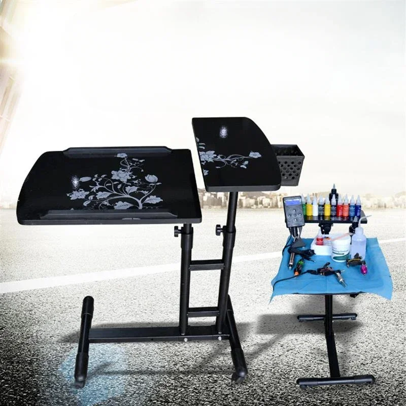 Tattoo table Multifunctional tool cart Lifting and rotating Multi-angle adjustment Tattoo device work cart