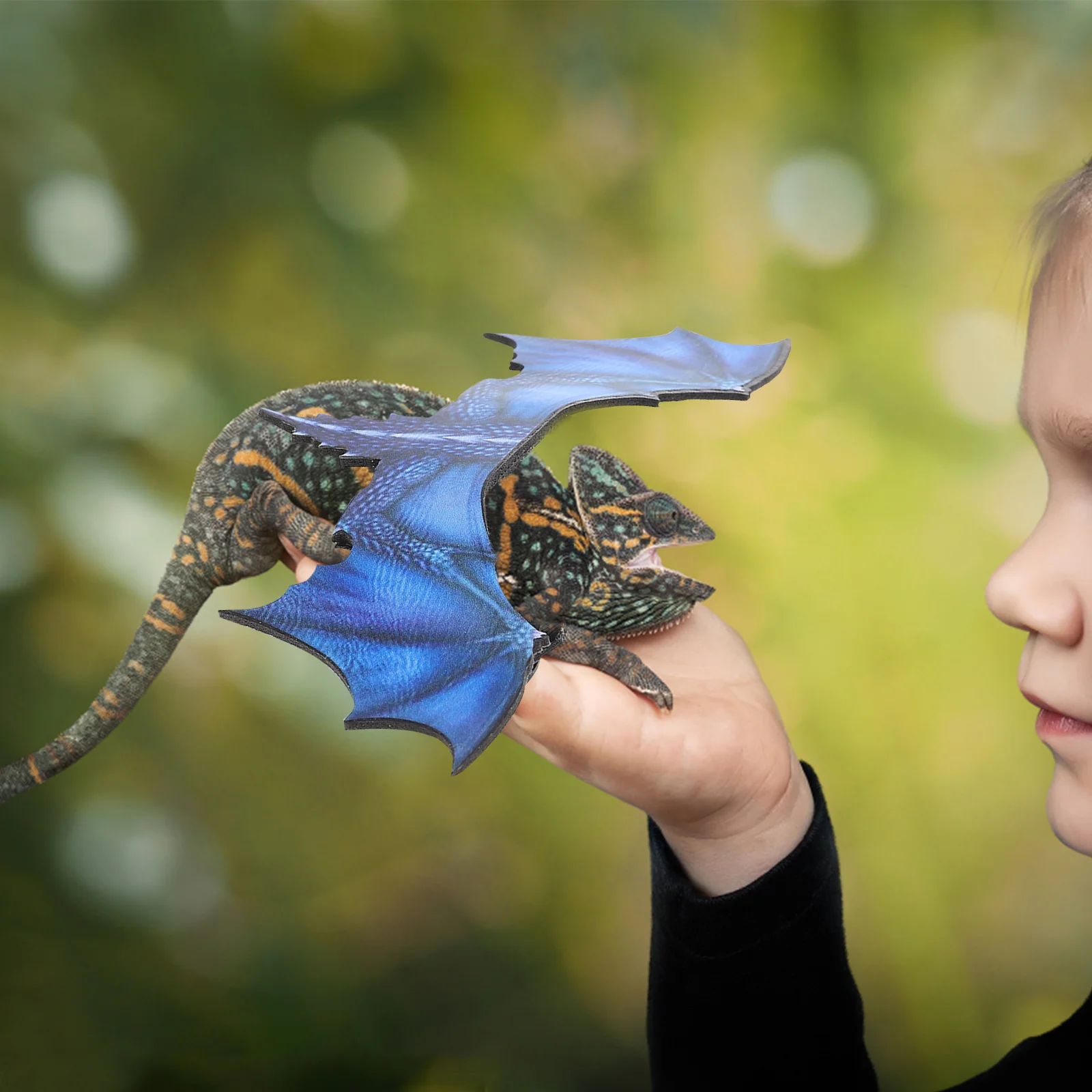 

Wing-Shaped Reptile Harness Premium Lightweight Chest Strap for Crawl Animals Traction Training Comfortable Reptile Vest