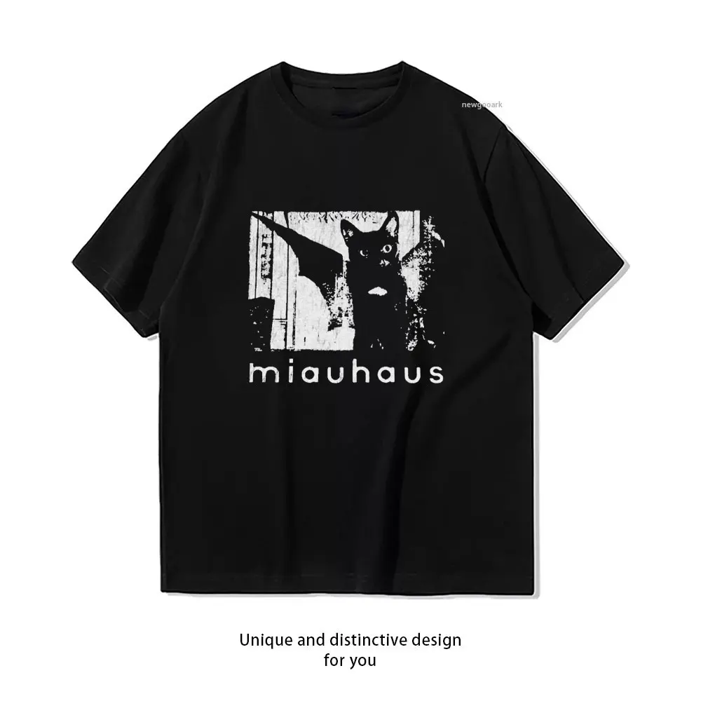 Rock Music Bauhaus Bela Lugosi's Dead T Shirt Man Unisex Vintage Gothic Creative Cotton Printed T-shirt Fashion Streetwear Tees