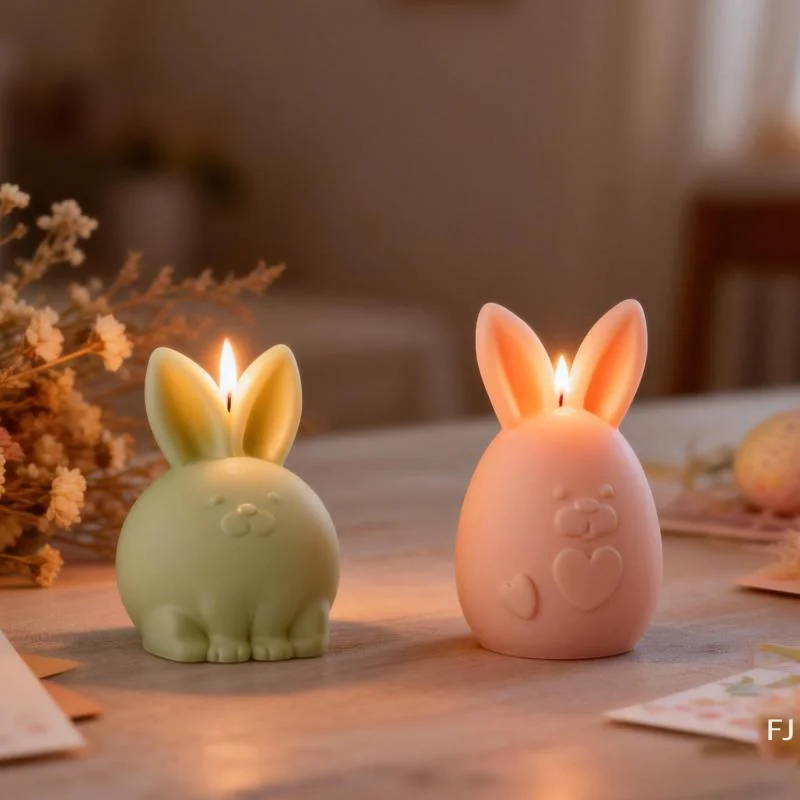 

Силиконовая форма для свечей DIY: Пасхальный толстый кролик, милое пасхальное яйцо, кролик, гипс, смола, форма для свечей, украшение для дома, праздничный подарок