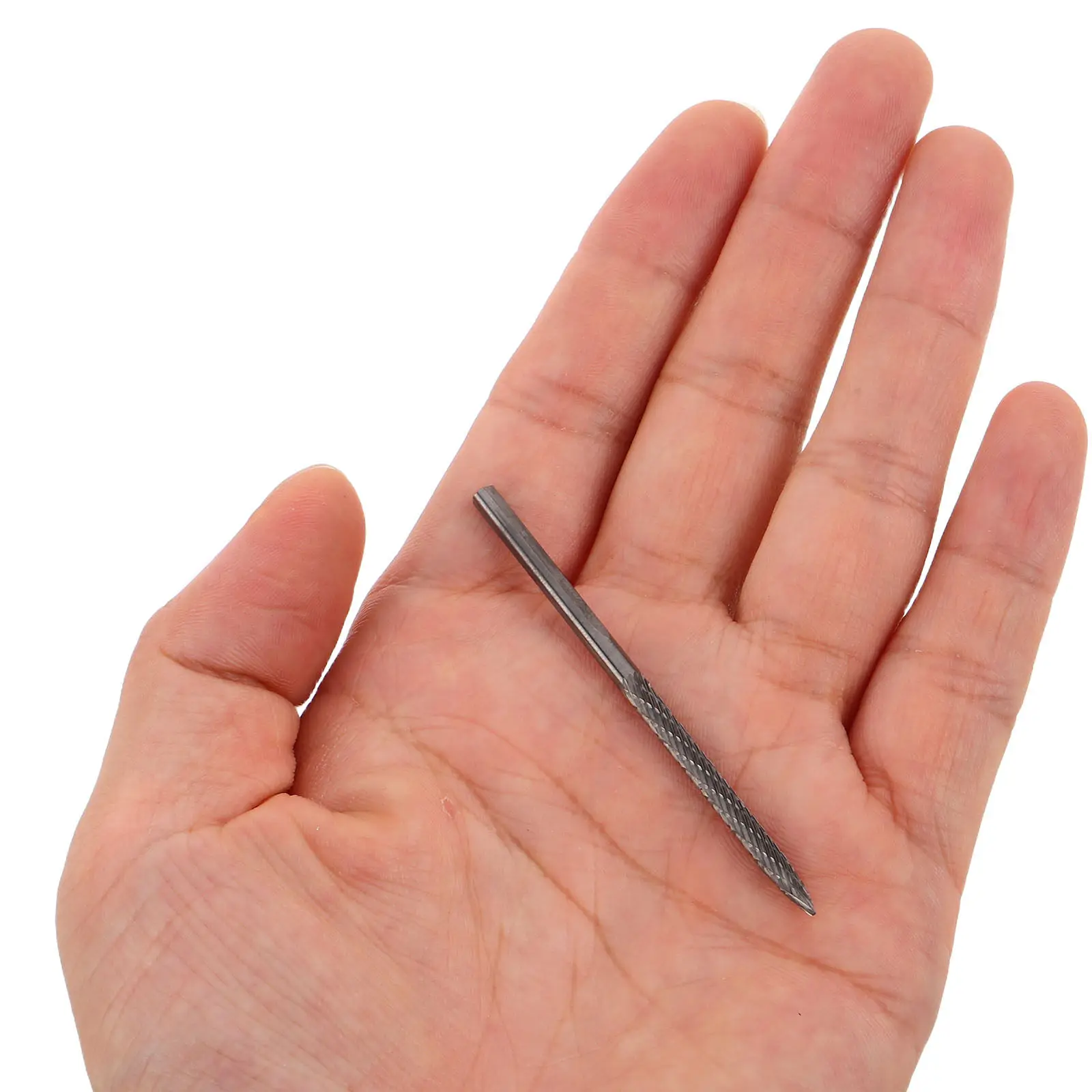 2Pcs Tire Patch Drill Bit 3Mm Carbide Steel Reamer High Speed Cutting Tool for Roadside Emergency Repair Tire Changing Drill